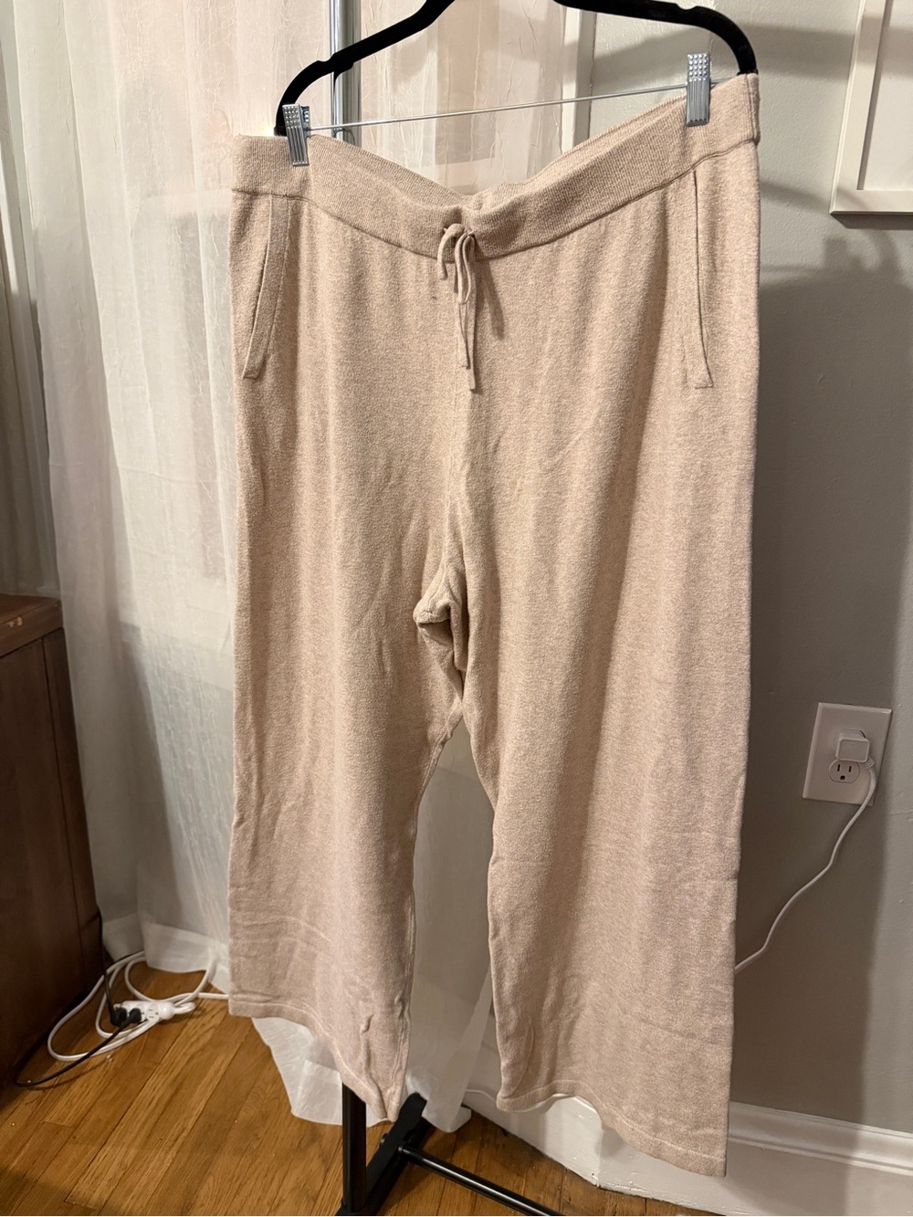 GAP Kids Beige Drawstring Sweatpants
